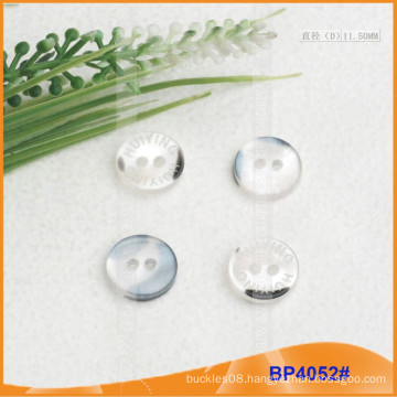 Polyester button/Plastic button/Resin Shirt button for Coat BP4052